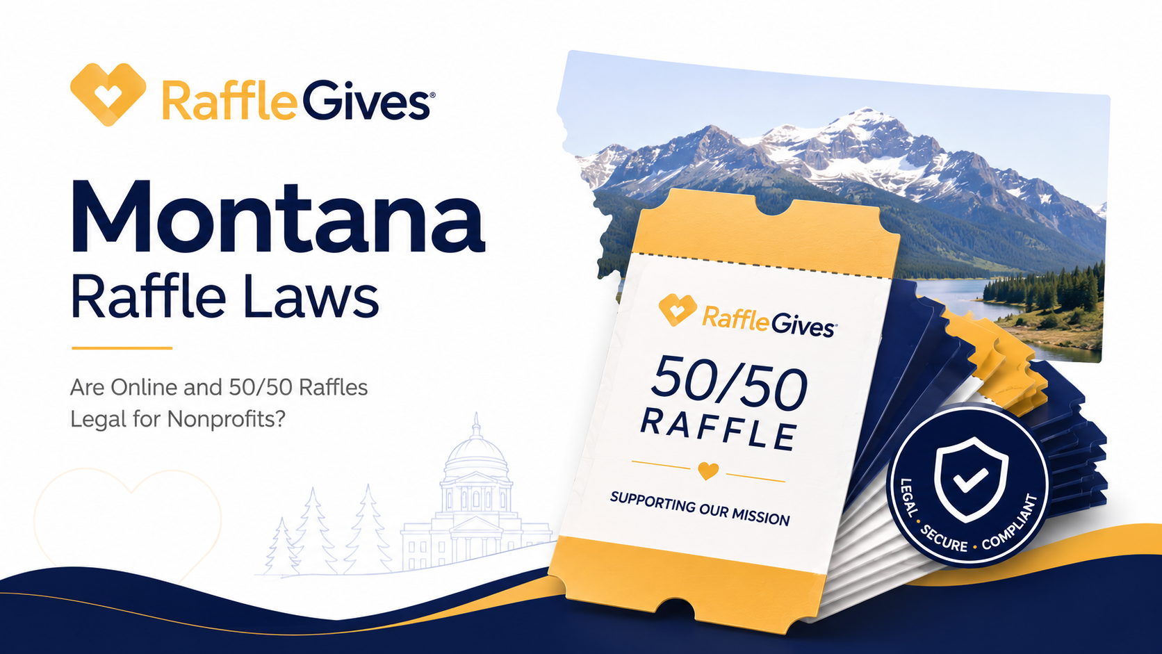 Are Online 50/50 Raffles Legal in Montana?